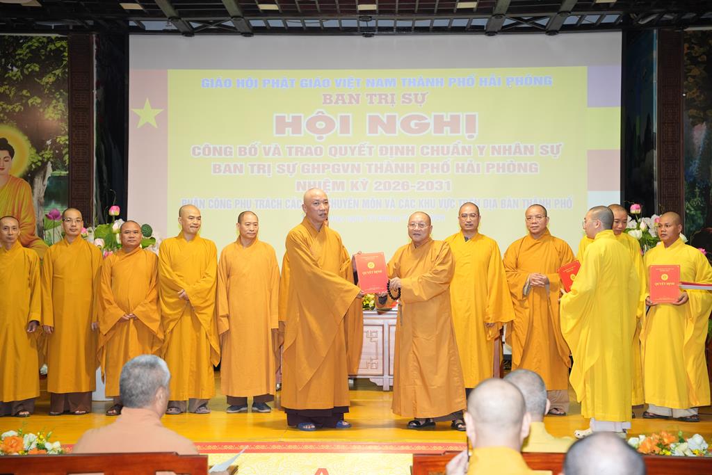 Hải Phòng: Hội nghị Công bố và trao Quyết định chuẩn y nhân sự Ban trị sự nhiệm kỳ 2026 – 2031插图45