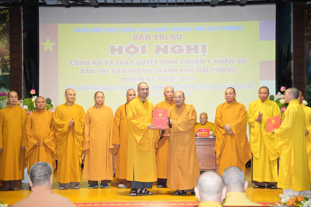 Hải Phòng: Hội nghị Công bố và trao Quyết định chuẩn y nhân sự Ban trị sự nhiệm kỳ 2026 – 2031插图46