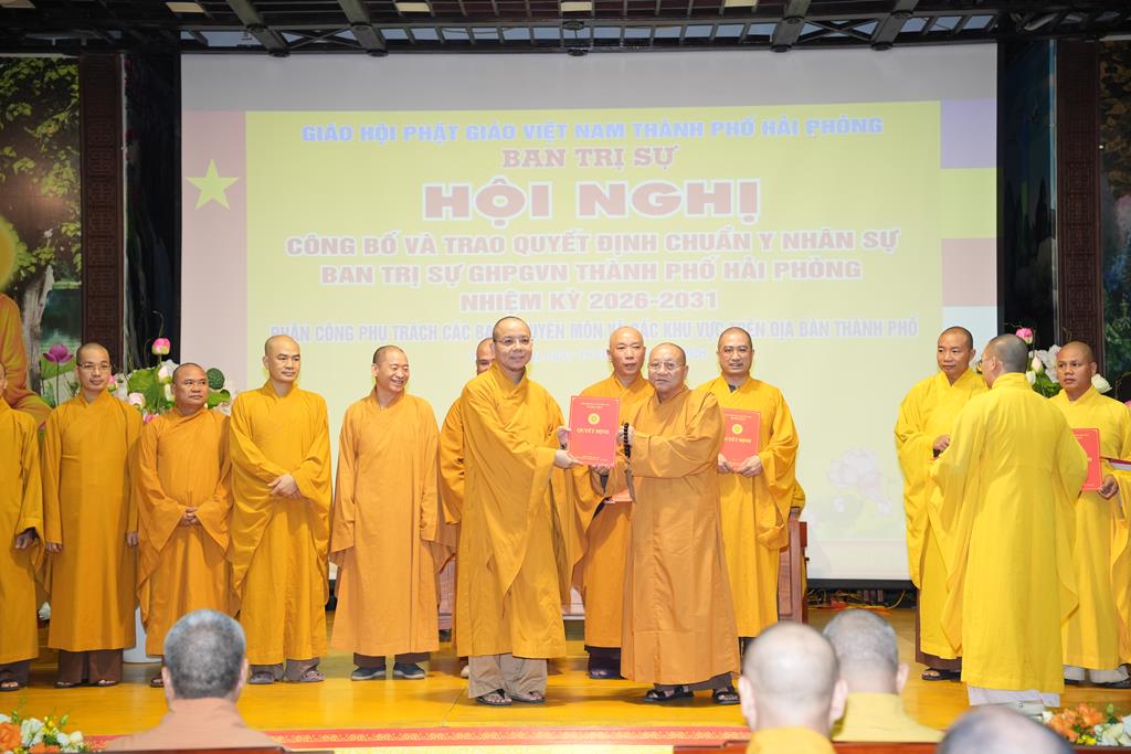 Hải Phòng: Hội nghị Công bố và trao Quyết định chuẩn y nhân sự Ban trị sự nhiệm kỳ 2026 – 2031插图48