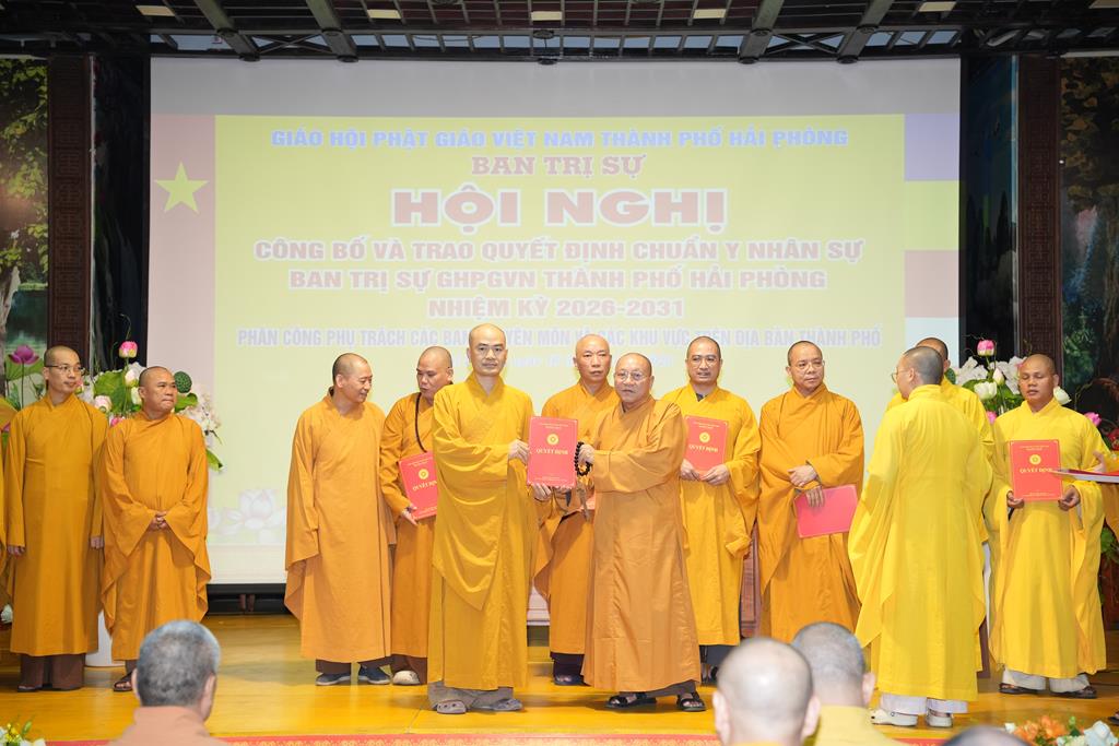 Hải Phòng: Hội nghị Công bố và trao Quyết định chuẩn y nhân sự Ban trị sự nhiệm kỳ 2026 – 2031插图49