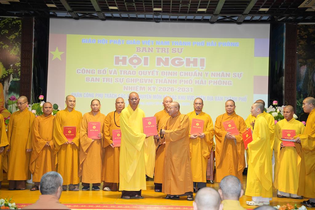 Hải Phòng: Hội nghị Công bố và trao Quyết định chuẩn y nhân sự Ban trị sự nhiệm kỳ 2026 – 2031插图51
