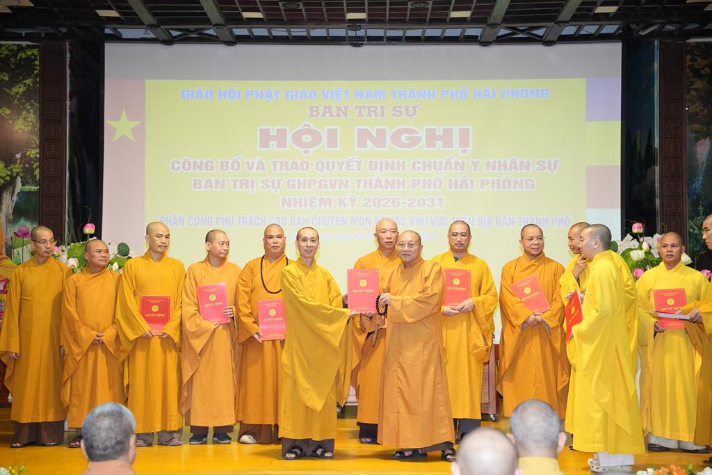 Hải Phòng: Hội nghị Công bố và trao Quyết định chuẩn y nhân sự Ban trị sự nhiệm kỳ 2026 – 2031插图52