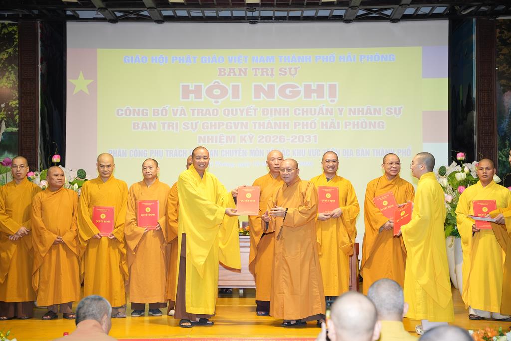 Hải Phòng: Hội nghị Công bố và trao Quyết định chuẩn y nhân sự Ban trị sự nhiệm kỳ 2026 – 2031插图53