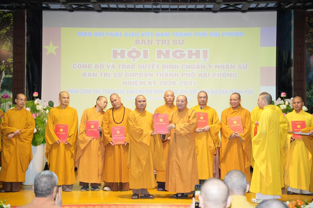 Hải Phòng: Hội nghị Công bố và trao Quyết định chuẩn y nhân sự Ban trị sự nhiệm kỳ 2026 – 2031插图54