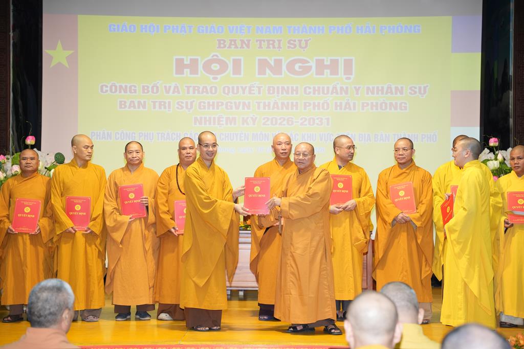 Hải Phòng: Hội nghị Công bố và trao Quyết định chuẩn y nhân sự Ban trị sự nhiệm kỳ 2026 – 2031插图55