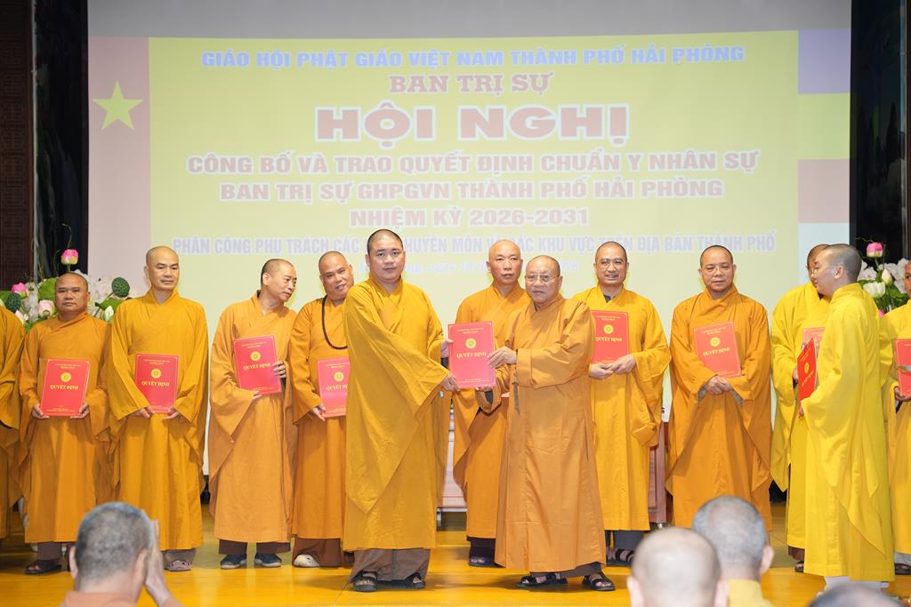 Hải Phòng: Hội nghị Công bố và trao Quyết định chuẩn y nhân sự Ban trị sự nhiệm kỳ 2026 – 2031插图56