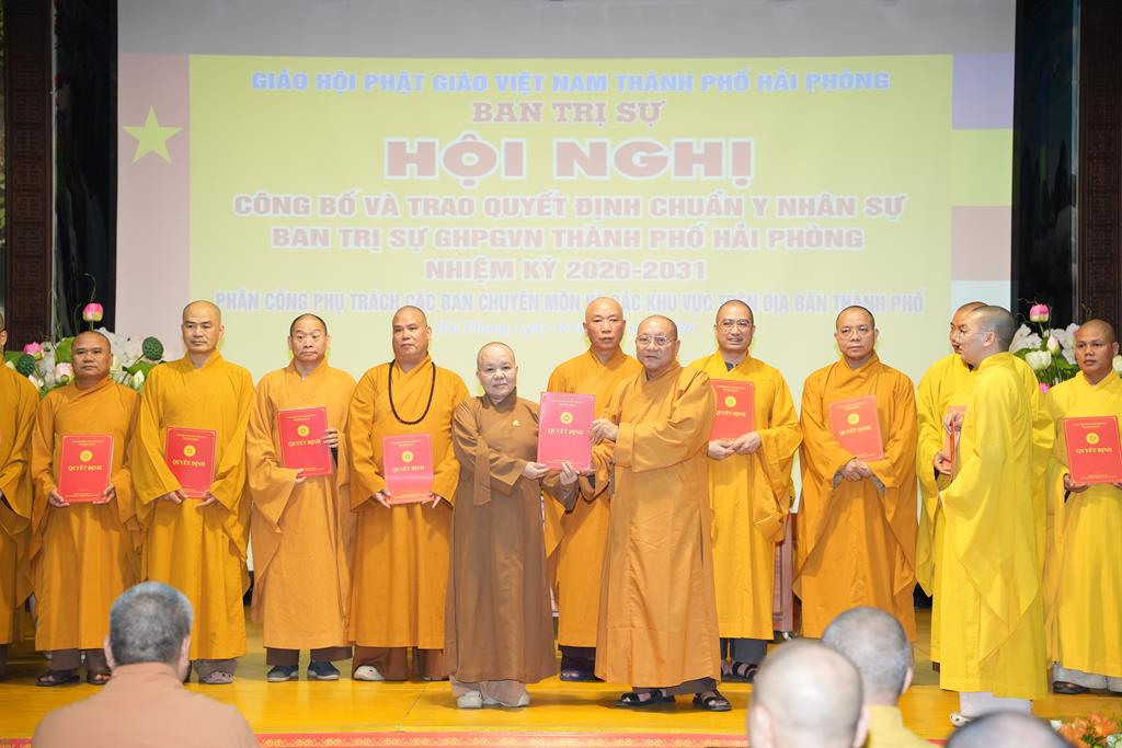 Hải Phòng: Hội nghị Công bố và trao Quyết định chuẩn y nhân sự Ban trị sự nhiệm kỳ 2026 – 2031插图57