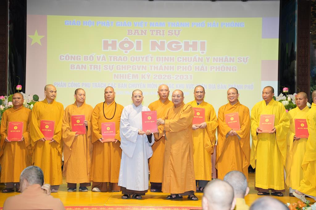 Hải Phòng: Hội nghị Công bố và trao Quyết định chuẩn y nhân sự Ban trị sự nhiệm kỳ 2026 – 2031插图58