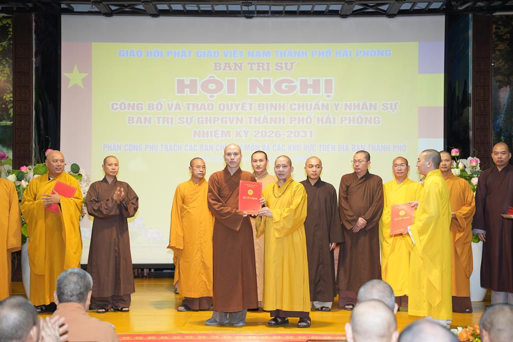 Hải Phòng: Hội nghị Công bố và trao Quyết định chuẩn y nhân sự Ban trị sự nhiệm kỳ 2026 – 2031插图60