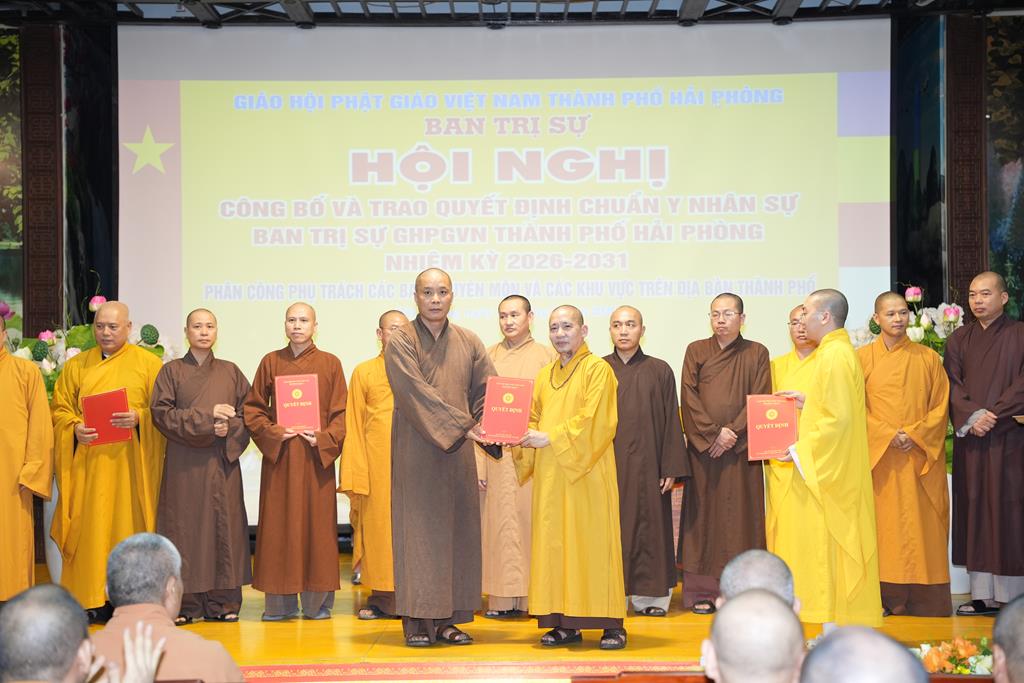 Hải Phòng: Hội nghị Công bố và trao Quyết định chuẩn y nhân sự Ban trị sự nhiệm kỳ 2026 – 2031插图61