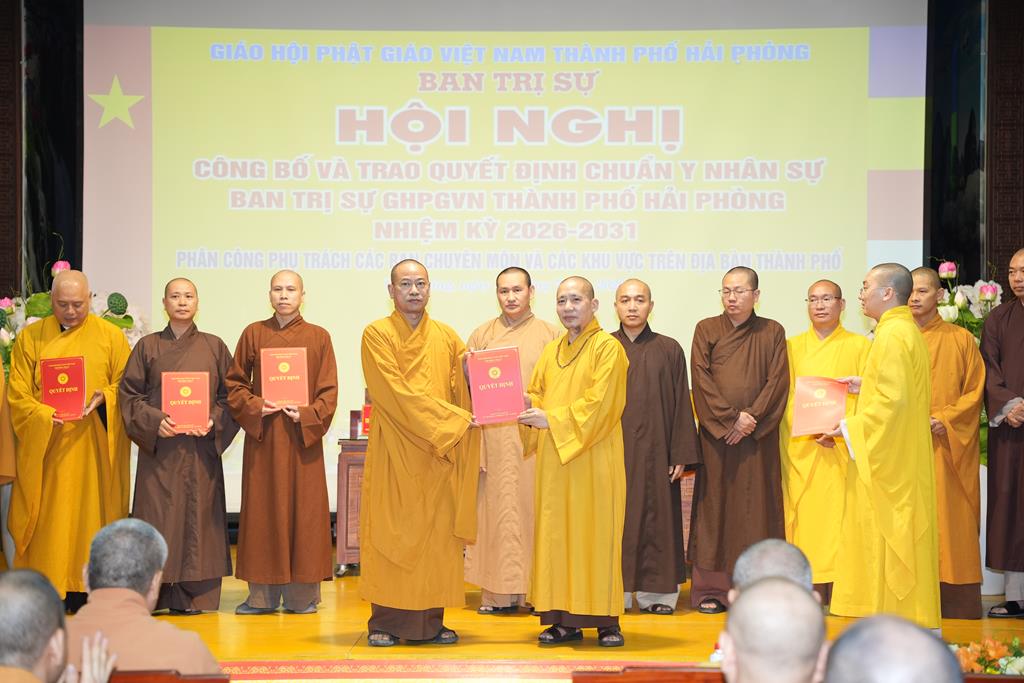Hải Phòng: Hội nghị Công bố và trao Quyết định chuẩn y nhân sự Ban trị sự nhiệm kỳ 2026 – 2031插图63
