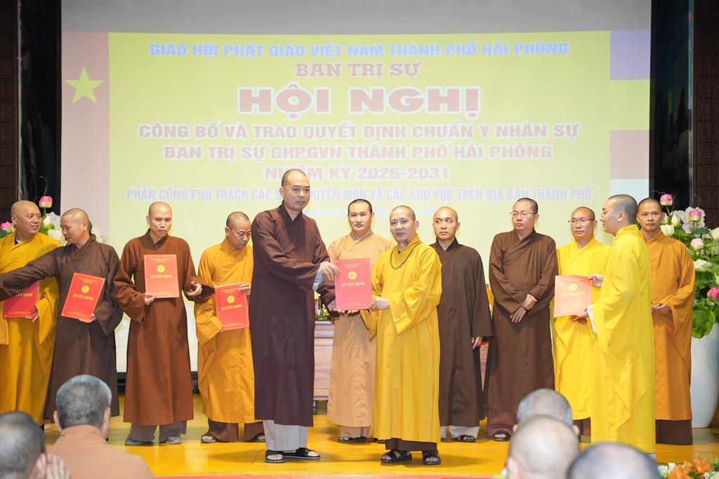 Hải Phòng: Hội nghị Công bố và trao Quyết định chuẩn y nhân sự Ban trị sự nhiệm kỳ 2026 – 2031插图64