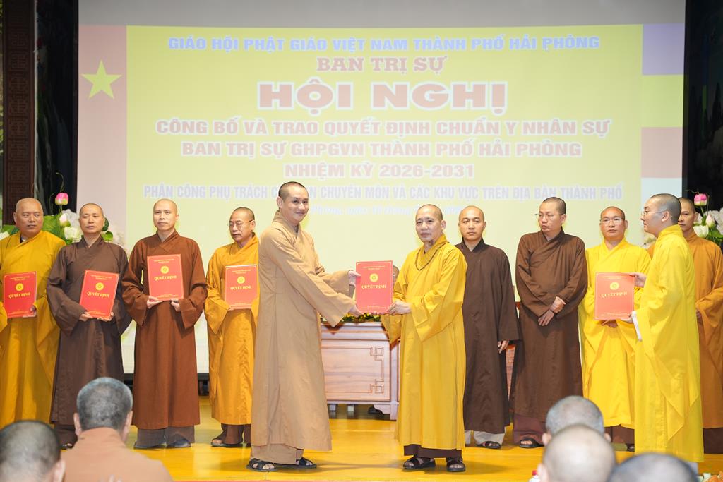 Hải Phòng: Hội nghị Công bố và trao Quyết định chuẩn y nhân sự Ban trị sự nhiệm kỳ 2026 – 2031插图65