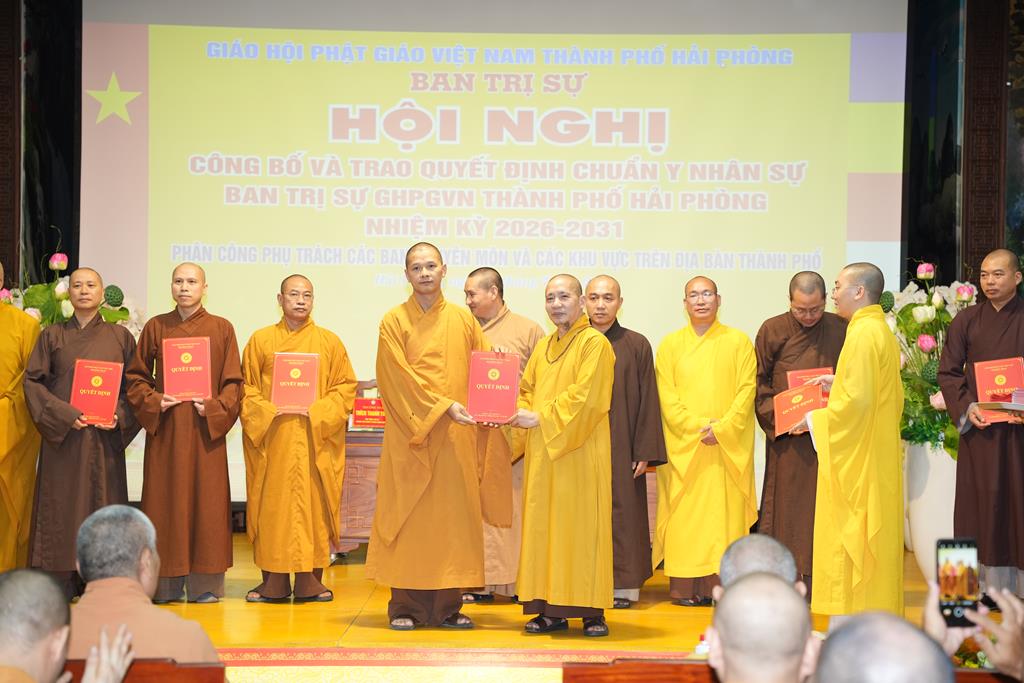 Hải Phòng: Hội nghị Công bố và trao Quyết định chuẩn y nhân sự Ban trị sự nhiệm kỳ 2026 – 2031插图67
