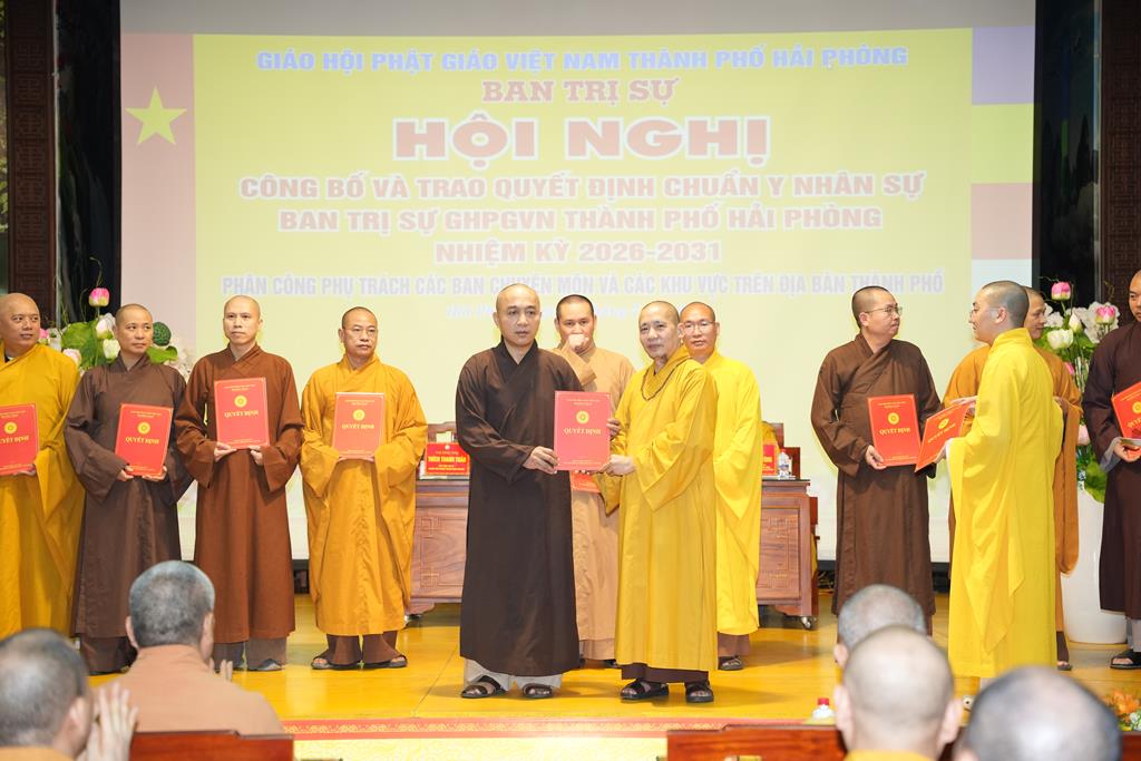 Hải Phòng: Hội nghị Công bố và trao Quyết định chuẩn y nhân sự Ban trị sự nhiệm kỳ 2026 – 2031插图68