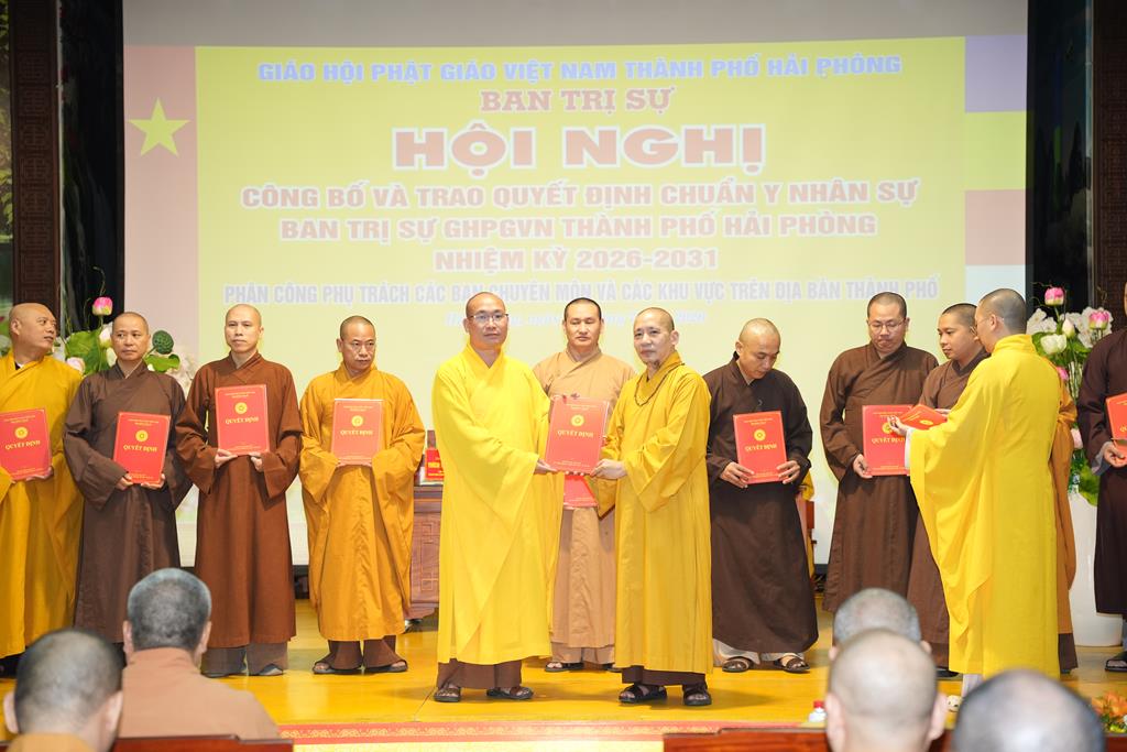 Hải Phòng: Hội nghị Công bố và trao Quyết định chuẩn y nhân sự Ban trị sự nhiệm kỳ 2026 – 2031插图69