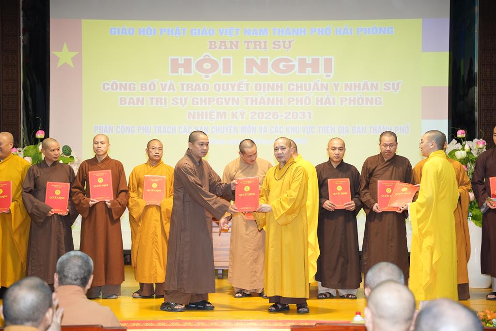 Hải Phòng: Hội nghị Công bố và trao Quyết định chuẩn y nhân sự Ban trị sự nhiệm kỳ 2026 – 2031插图70