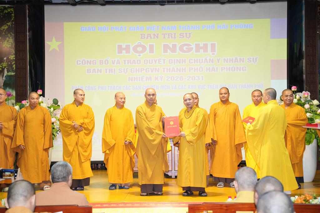 Hải Phòng: Hội nghị Công bố và trao Quyết định chuẩn y nhân sự Ban trị sự nhiệm kỳ 2026 – 2031插图73