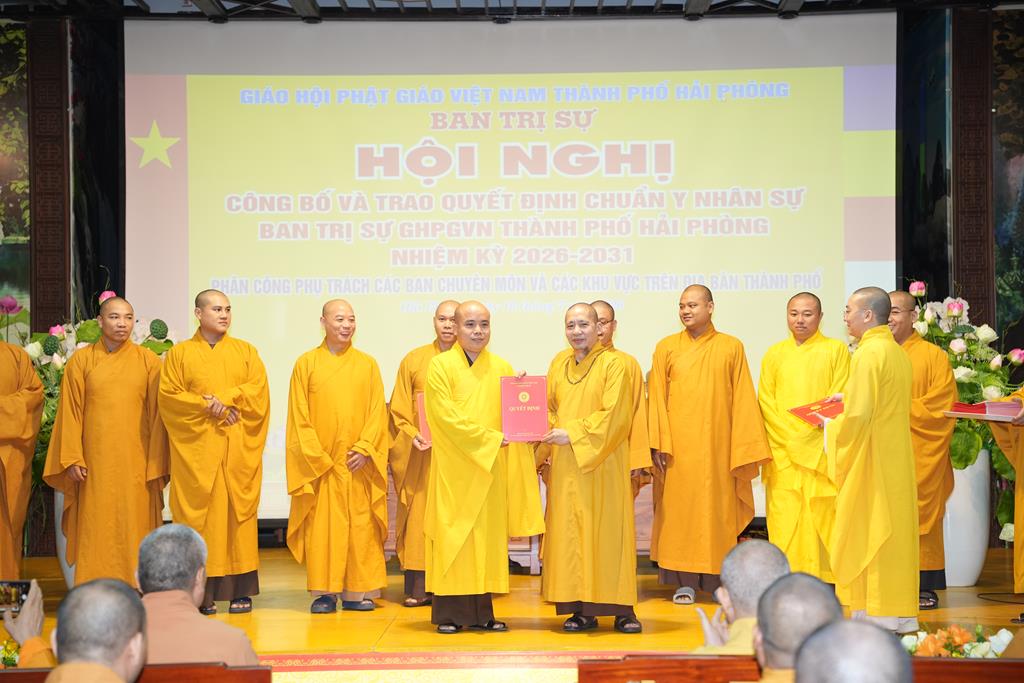 Hải Phòng: Hội nghị Công bố và trao Quyết định chuẩn y nhân sự Ban trị sự nhiệm kỳ 2026 – 2031插图74