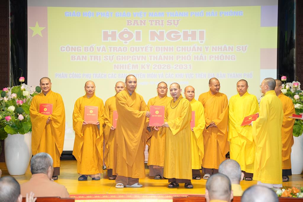 Hải Phòng: Hội nghị Công bố và trao Quyết định chuẩn y nhân sự Ban trị sự nhiệm kỳ 2026 – 2031插图78
