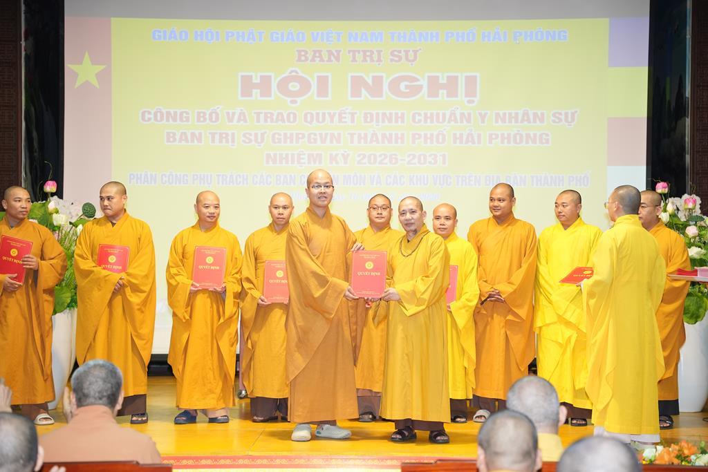 Hải Phòng: Hội nghị Công bố và trao Quyết định chuẩn y nhân sự Ban trị sự nhiệm kỳ 2026 – 2031插图79