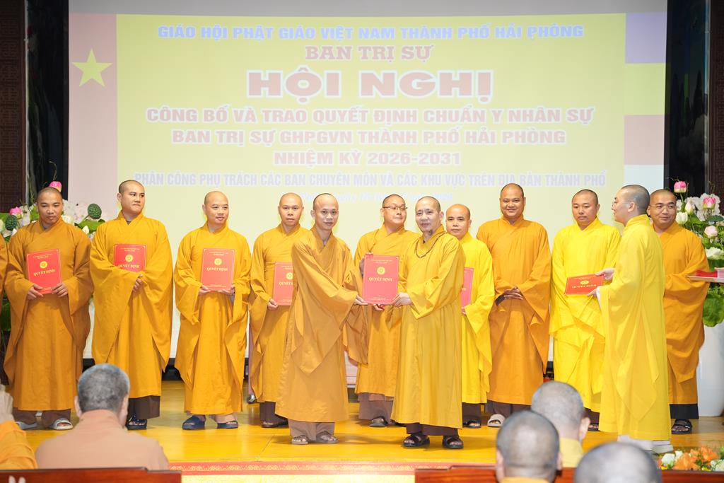 Hải Phòng: Hội nghị Công bố và trao Quyết định chuẩn y nhân sự Ban trị sự nhiệm kỳ 2026 – 2031插图80