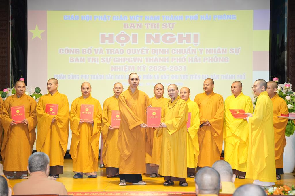 Hải Phòng: Hội nghị Công bố và trao Quyết định chuẩn y nhân sự Ban trị sự nhiệm kỳ 2026 – 2031插图81