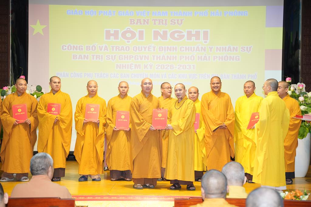 Hải Phòng: Hội nghị Công bố và trao Quyết định chuẩn y nhân sự Ban trị sự nhiệm kỳ 2026 – 2031插图82