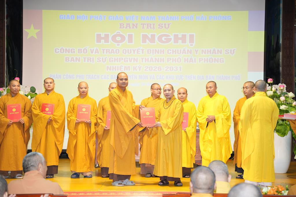 Hải Phòng: Hội nghị Công bố và trao Quyết định chuẩn y nhân sự Ban trị sự nhiệm kỳ 2026 – 2031插图83