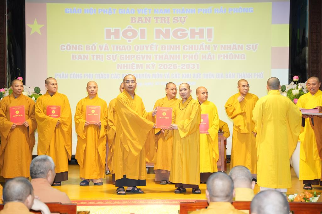 Hải Phòng: Hội nghị Công bố và trao Quyết định chuẩn y nhân sự Ban trị sự nhiệm kỳ 2026 – 2031插图85