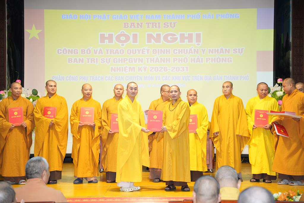 Hải Phòng: Hội nghị Công bố và trao Quyết định chuẩn y nhân sự Ban trị sự nhiệm kỳ 2026 – 2031插图86