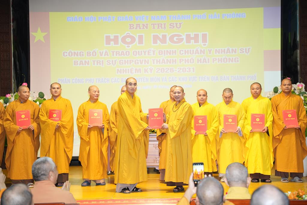 Hải Phòng: Hội nghị Công bố và trao Quyết định chuẩn y nhân sự Ban trị sự nhiệm kỳ 2026 – 2031插图87