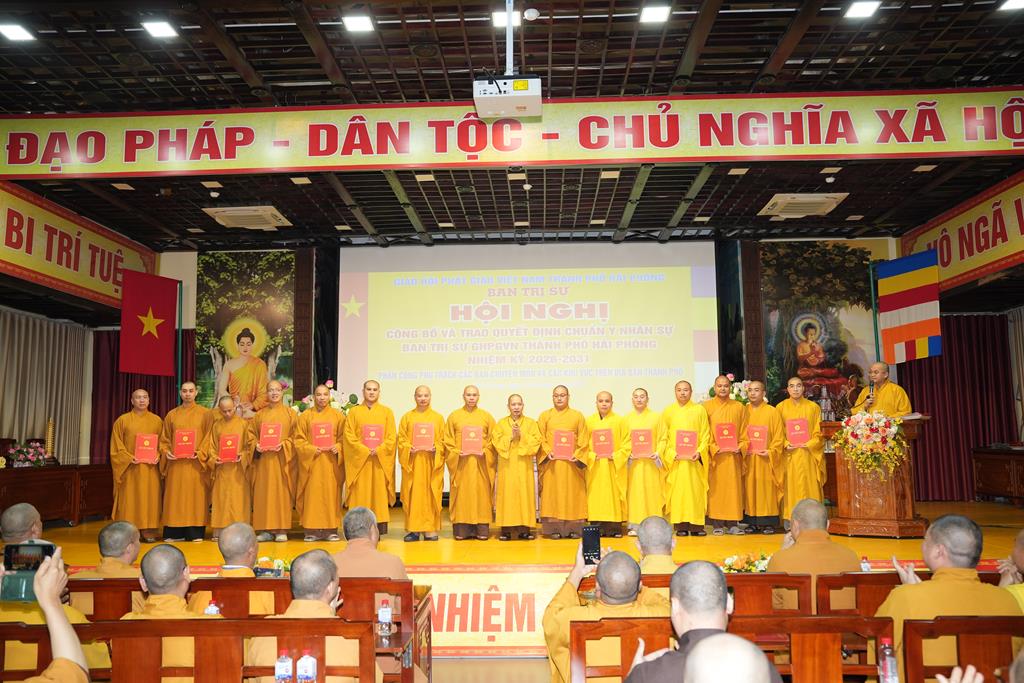 Hải Phòng: Hội nghị Công bố và trao Quyết định chuẩn y nhân sự Ban trị sự nhiệm kỳ 2026 – 2031插图88