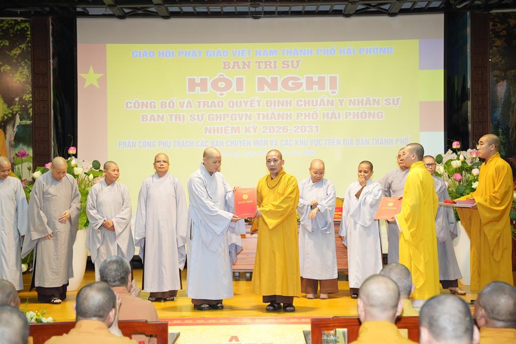Hải Phòng: Hội nghị Công bố và trao Quyết định chuẩn y nhân sự Ban trị sự nhiệm kỳ 2026 – 2031插图89