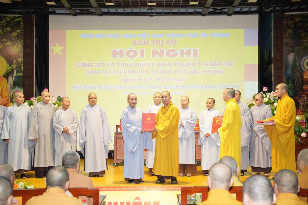 Hải Phòng: Hội nghị Công bố và trao Quyết định chuẩn y nhân sự Ban trị sự nhiệm kỳ 2026 – 2031插图90