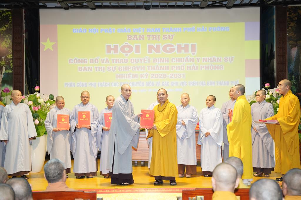 Hải Phòng: Hội nghị Công bố và trao Quyết định chuẩn y nhân sự Ban trị sự nhiệm kỳ 2026 – 2031插图93