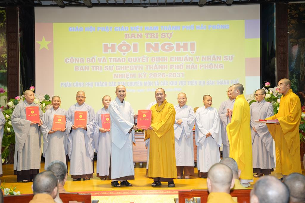 Hải Phòng: Hội nghị Công bố và trao Quyết định chuẩn y nhân sự Ban trị sự nhiệm kỳ 2026 – 2031插图94