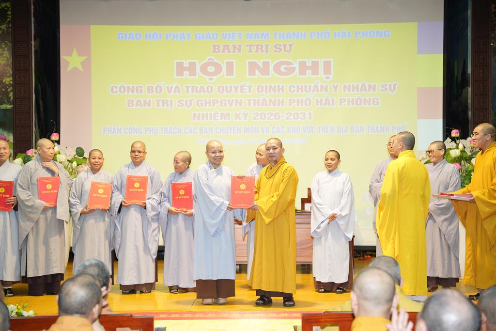 Hải Phòng: Hội nghị Công bố và trao Quyết định chuẩn y nhân sự Ban trị sự nhiệm kỳ 2026 – 2031插图95