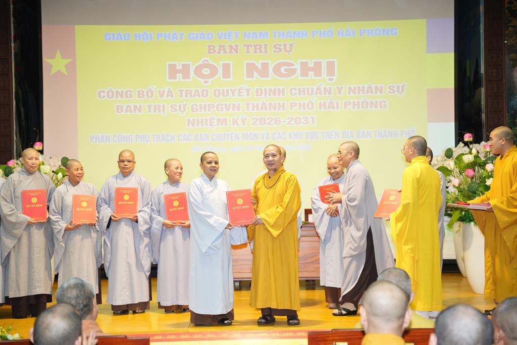 Hải Phòng: Hội nghị Công bố và trao Quyết định chuẩn y nhân sự Ban trị sự nhiệm kỳ 2026 – 2031插图96