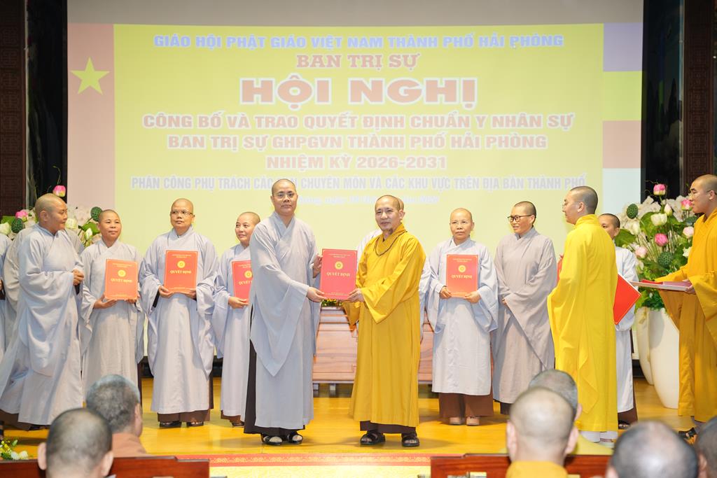 Hải Phòng: Hội nghị Công bố và trao Quyết định chuẩn y nhân sự Ban trị sự nhiệm kỳ 2026 – 2031插图97