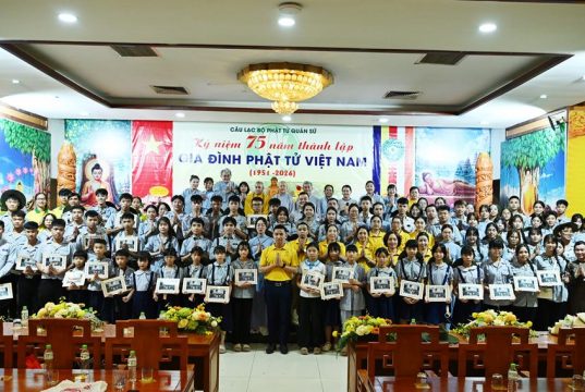 Kỷ niệm 75 năm Gia đình Phật tử Việt Nam: Tri ân nguồn cội, tiếp nối lý tưởng