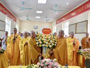 Ninh Bình: Trường hạ chùa Liêu Hải trang nghiêm cử hành lễ khai pháp mùa An cư kiết hạ Phật lịch 2570