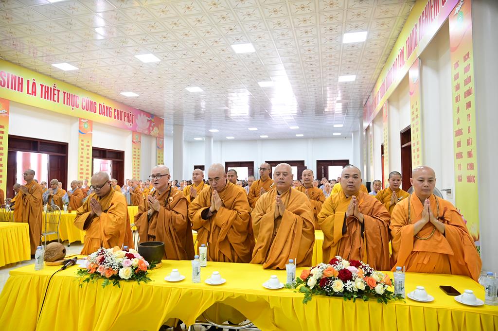 Hải Phòng: Trường hạ chùa Linh Sơn khai giảng vô thượng Pháp bảo khóa An cư kiết hạ PL.2570插图35