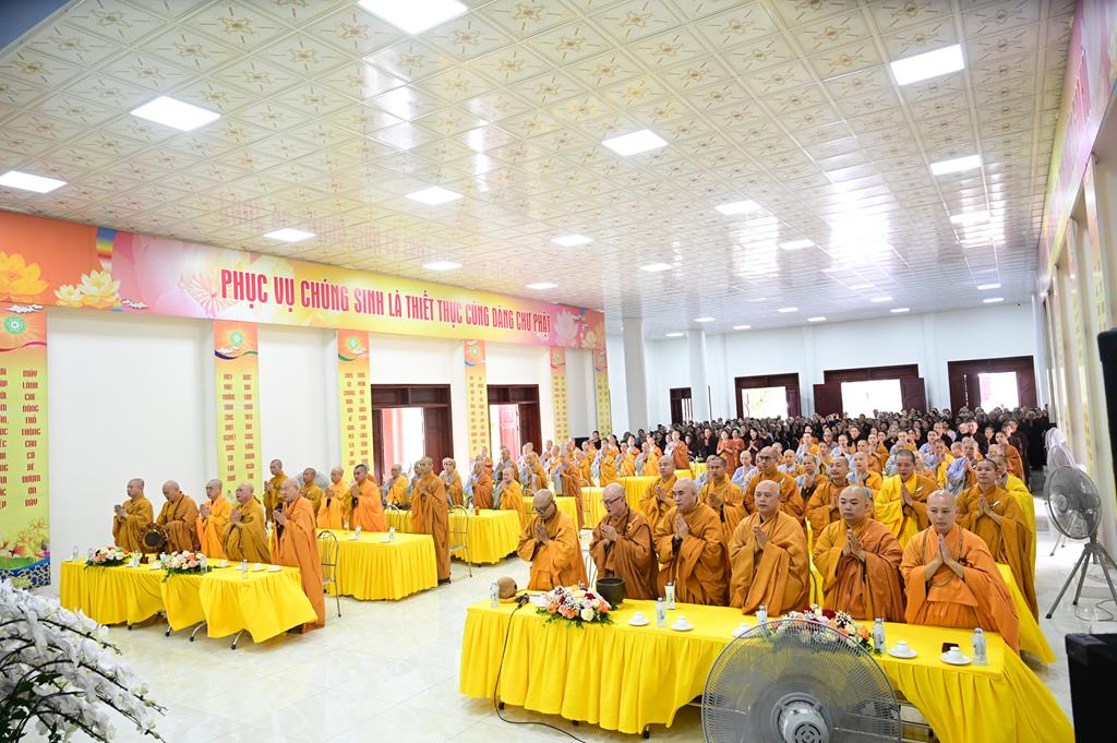Hải Phòng: Trường hạ chùa Linh Sơn khai giảng vô thượng Pháp bảo khóa An cư kiết hạ PL.2570插图38