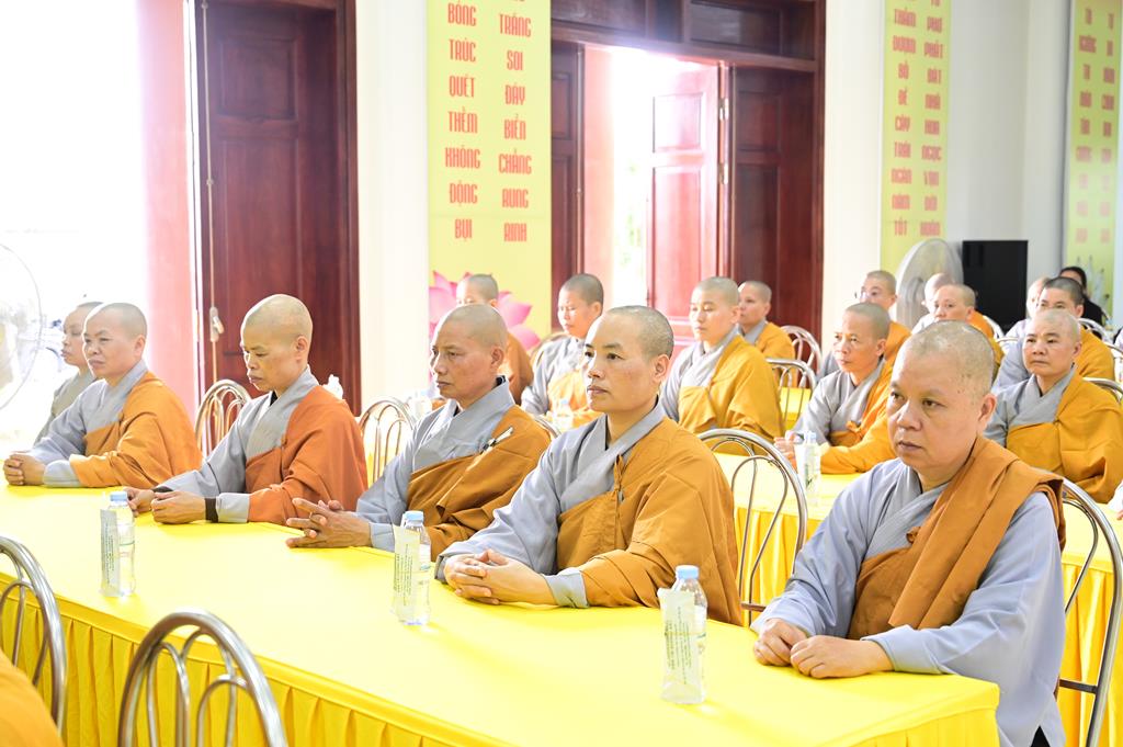 Hải Phòng: Trường hạ chùa Linh Sơn khai giảng vô thượng Pháp bảo khóa An cư kiết hạ PL.2570插图45