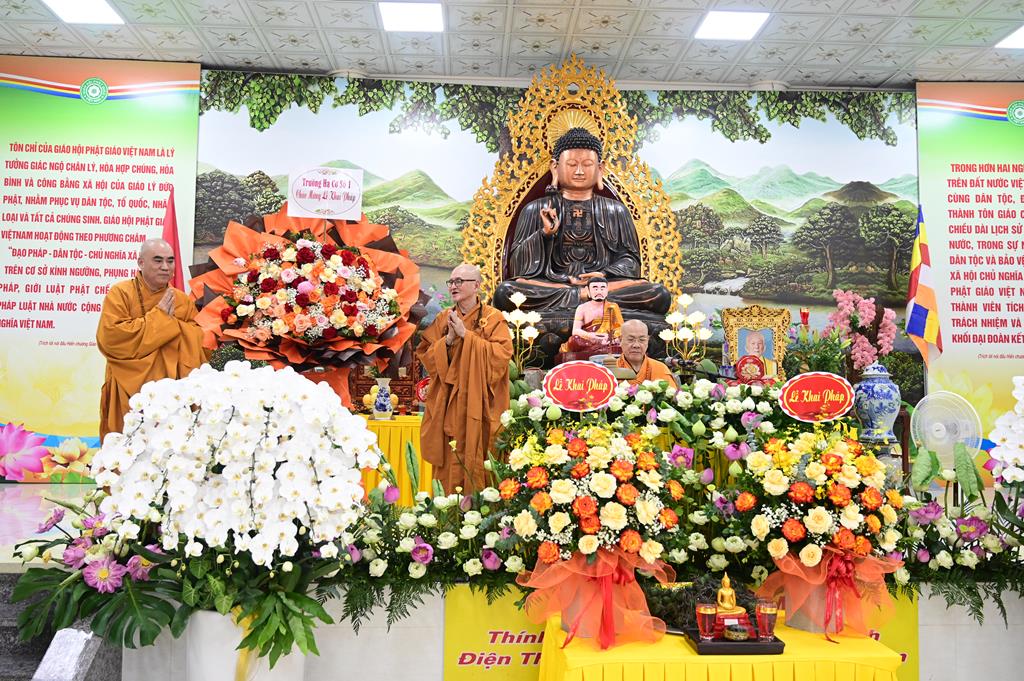 Hải Phòng: Trường hạ chùa Linh Sơn khai giảng vô thượng Pháp bảo khóa An cư kiết hạ PL.2570插图48