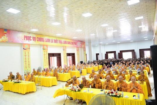 Hải Phòng: Trường hạ chùa Linh Sơn khai giảng vô thượng Pháp bảo khóa An cư kiết hạ PL.2570