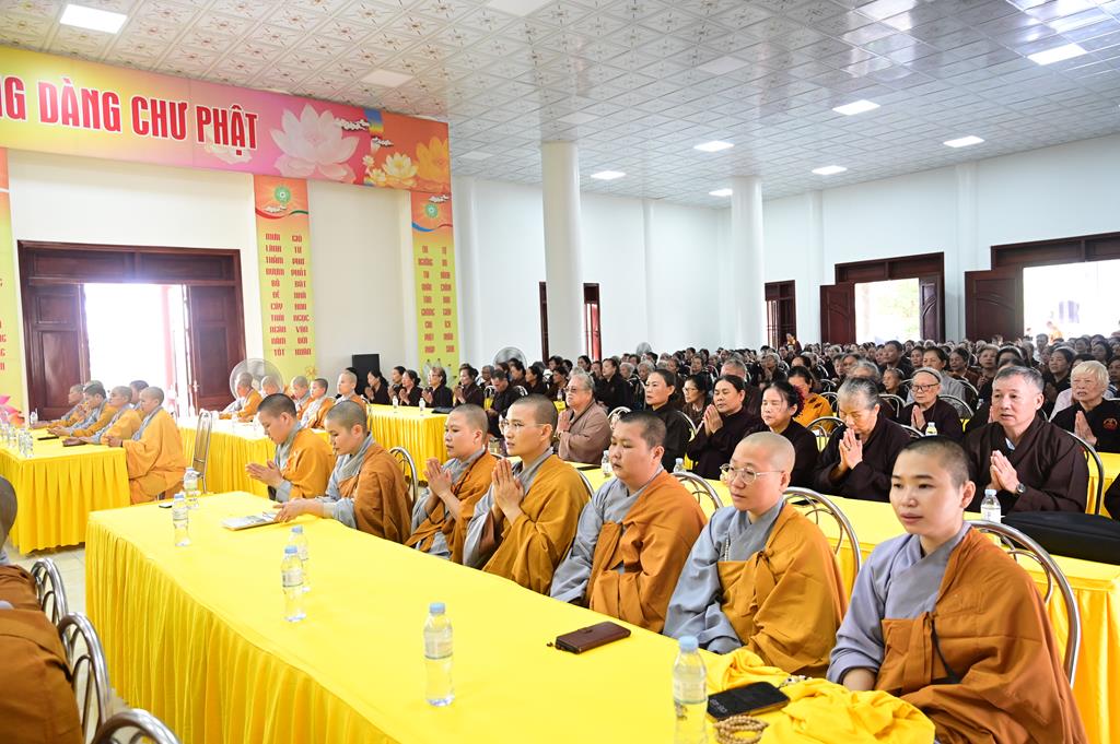 Hải Phòng: Trường hạ chùa Linh Sơn khai giảng vô thượng Pháp bảo khóa An cư kiết hạ PL.2570插图14