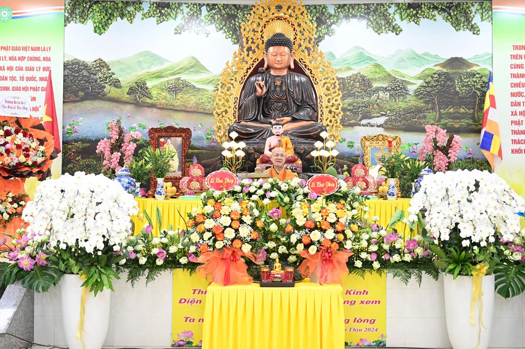 Hải Phòng: Trường hạ chùa Linh Sơn khai giảng vô thượng Pháp bảo khóa An cư kiết hạ PL.2570插图59
