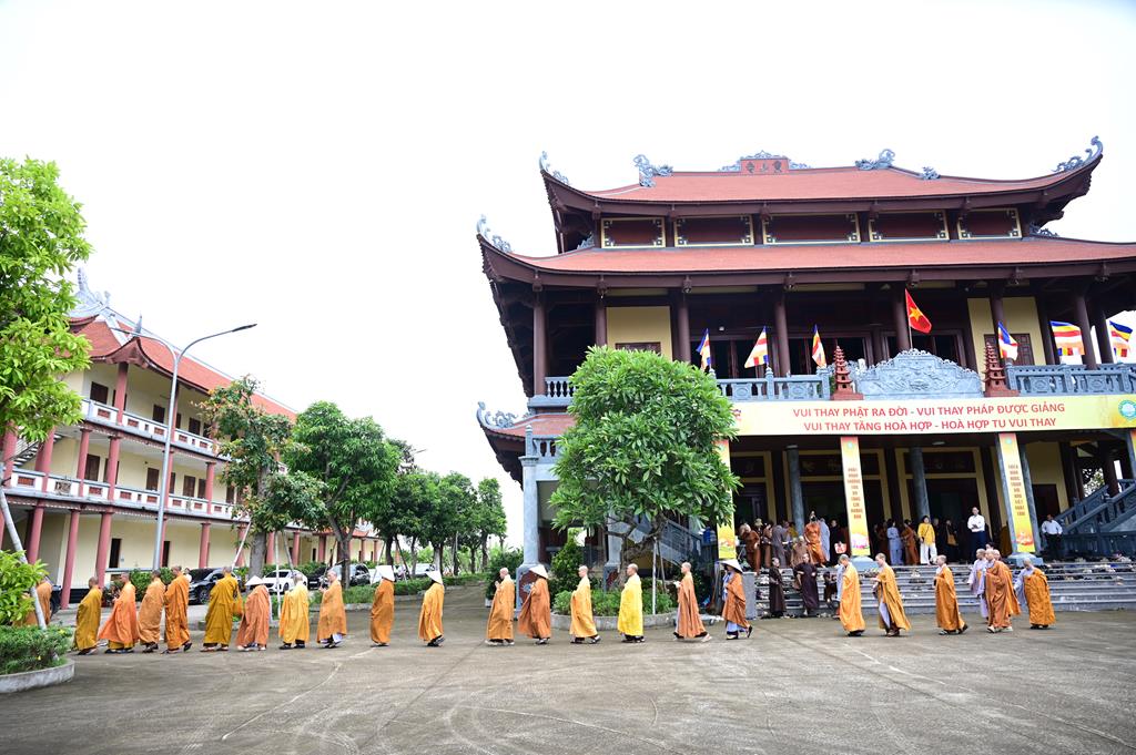 Hải Phòng: Trường hạ chùa Linh Sơn khai giảng vô thượng Pháp bảo khóa An cư kiết hạ PL.2570插图78